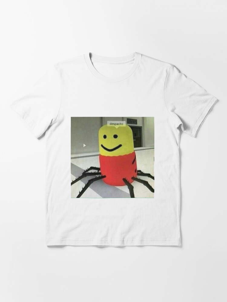 Despacito Spider T Shirt By Owmyfoot2000 Redbubble - download roblox despacito video arytblv