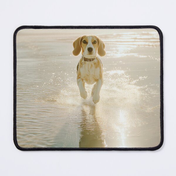 Item preview, Beagle Bounding on the Shore designed and sold by lautir.