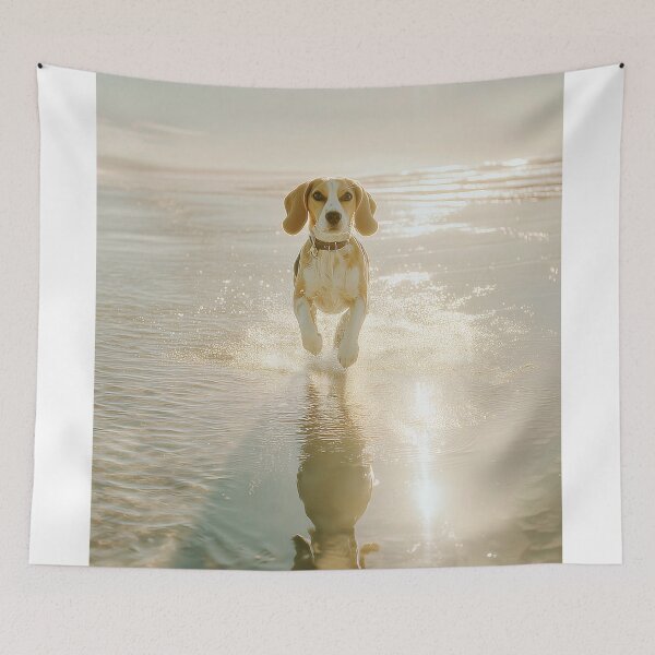 Item preview, Beagle Bounding on the Shore designed and sold by lautir.