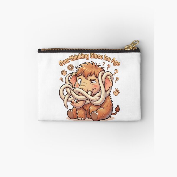 Item preview, Woolly Mammoth - Overthinking Since Ice Age Tangled Tusks  designed and sold by WowDezign.