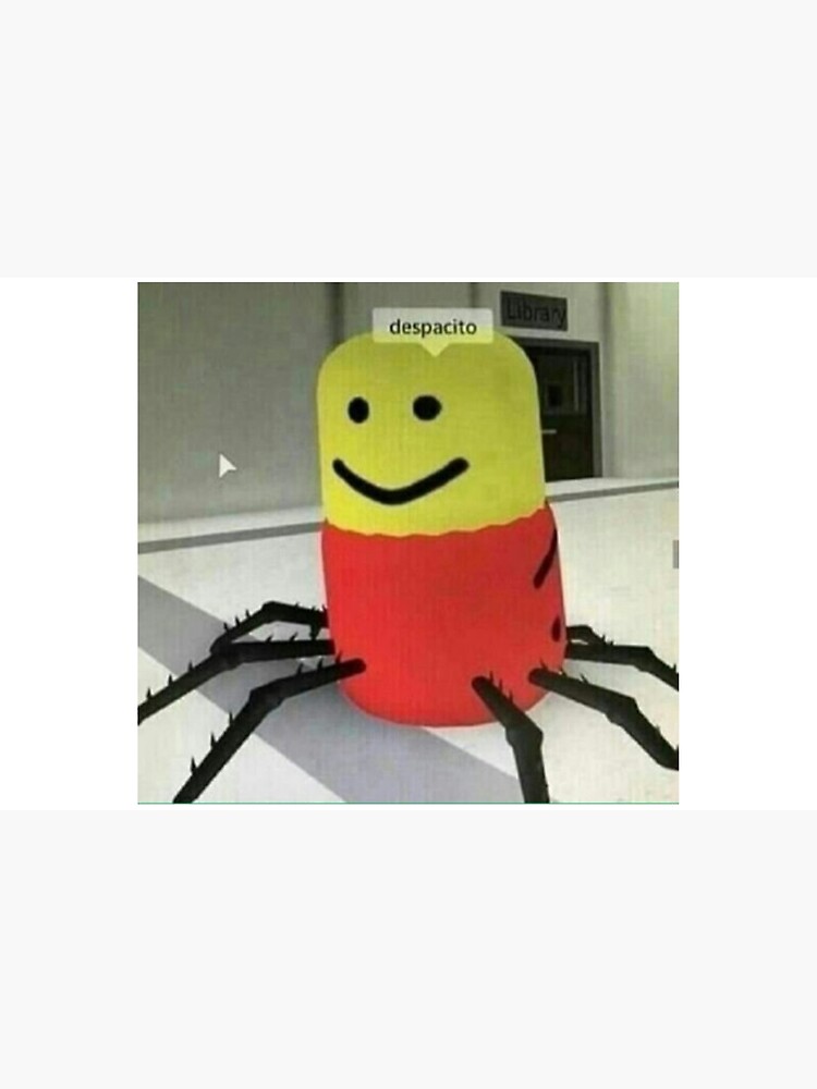 Despacito Spider Laptop Skin By Owmyfoot2000 Redbubble - roblox despacito oof