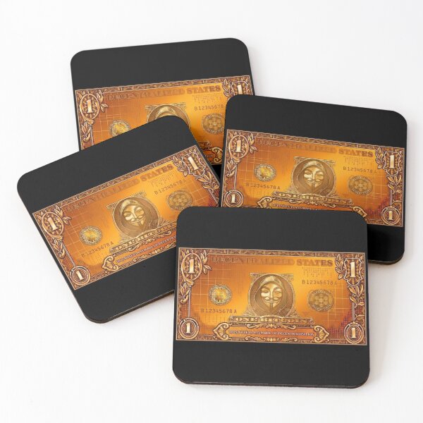 Item preview, One Bitcoin Ticket: Decentralized State, Golden Pixel Art designed and sold by FantoRed.