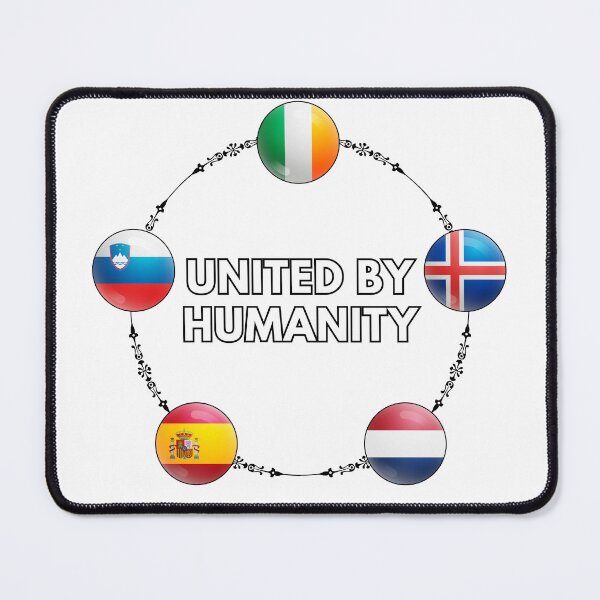 Item preview, United by Humanity (Spartan Font) designed and sold by EurovisionTom.
