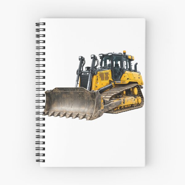 Item preview, Powerful Yellow Bulldozer – Heavy Construction Machinery Illustration designed and sold by Radekku.