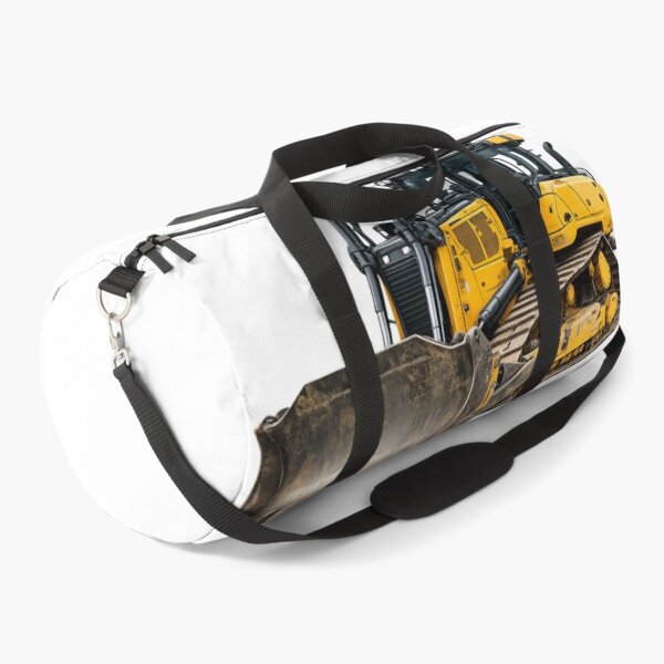 Item preview, Powerful Yellow Bulldozer – Heavy Construction Machinery Illustration designed and sold by Radekku.