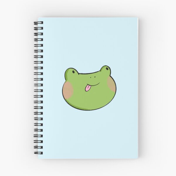 Item preview, Happy Little Frog Face  designed and sold by autumn-acorns.