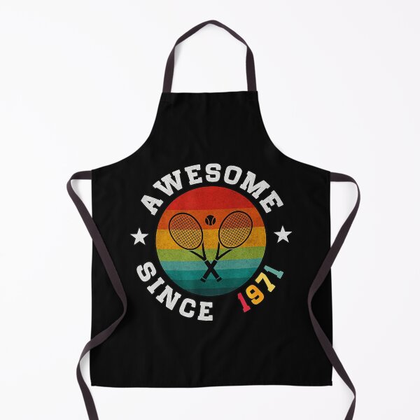 Item preview, Awesome Since 1971 Tennis Vintage Retro Birthday designed and sold by WayTBeenkenArt.