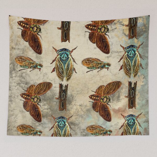 Item preview, Rustic Cicada designed and sold by artenvironments.