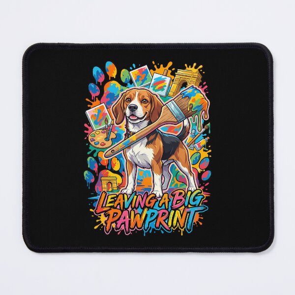 Item preview, Leaving A Big Pawprint Beagle Legacy Creator Vector Art designed and sold by Tong4130.
