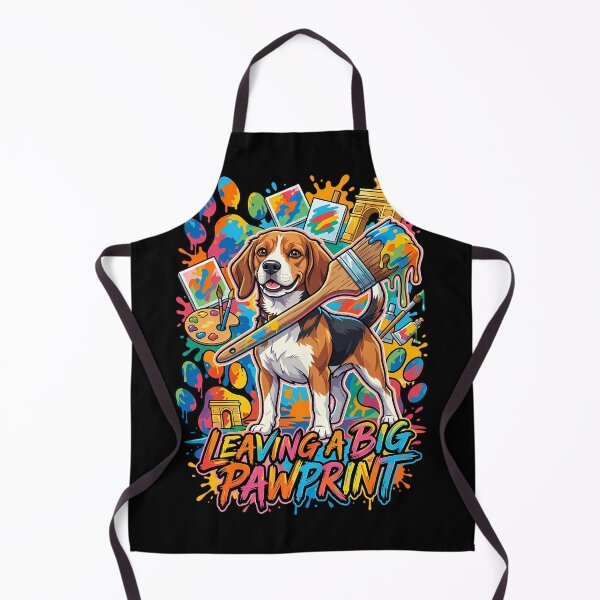 Item preview, Leaving A Big Pawprint Beagle Legacy Creator Vector Art designed and sold by Tong4130.