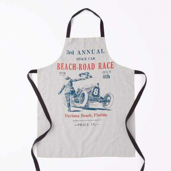 Item preview, 1938 Daytona Beach Road Course Vintage Stock Car Racing Poster designed and sold by EdGraphy.