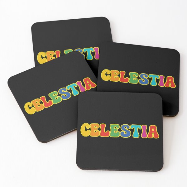 Item preview, ❤️ Celestia Personalized Name Wavy Retro Shirt, Coffee Mug, Sticker Gift designed and sold by HelixPedia.