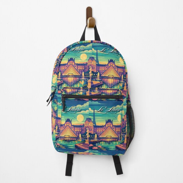 Item preview, Louvre Pyramid Illustration  designed and sold by MatthewHeights.