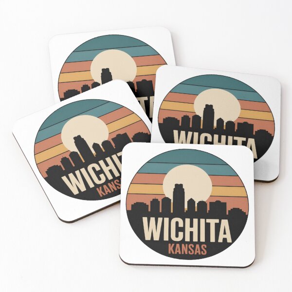 Artikelvorschau, Wichita, KS: Skyline Großer Mond entworfen und verkauft von CircinusStore.