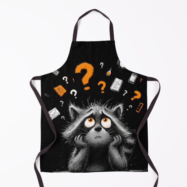 Item preview, Funny Raccoon Meme Collection –  Raccoon Meme Anxiety Brain Chaos  Humor designed and sold by MiraLumeStudio.