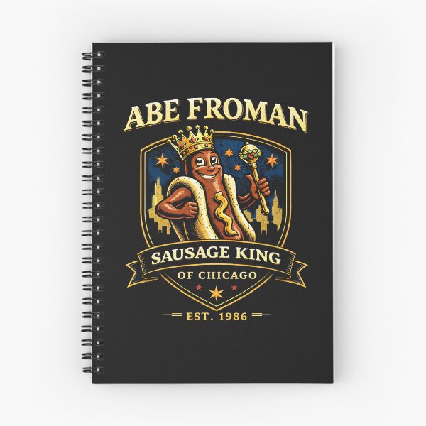 Item preview, Abe Froman Sausage King of Chicago Shirt, Ferris Bueller Parody Tee, 80s Movie Shirt, Funny Retro Chicago Design, Cult Classic Film Gift designed and sold by GhostDawgs.