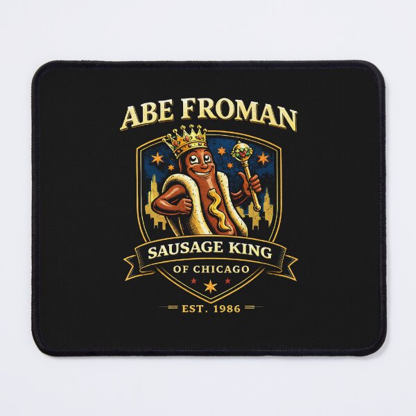 Item preview, Abe Froman Sausage King of Chicago Shirt, Ferris Bueller Parody Tee, 80s Movie Shirt, Funny Retro Chicago Design, Cult Classic Film Gift designed and sold by GhostDawgs.