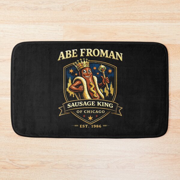 Item preview, Abe Froman Sausage King of Chicago Shirt, Ferris Bueller Parody Tee, 80s Movie Shirt, Funny Retro Chicago Design, Cult Classic Film Gift designed and sold by GhostDawgs.