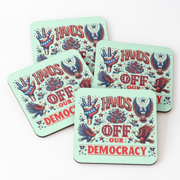Item preview, Hands off our democracy designed and sold by JaroDesign2023.
