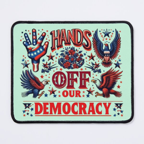 Item preview, Hands off our democracy designed and sold by JaroDesign2023.