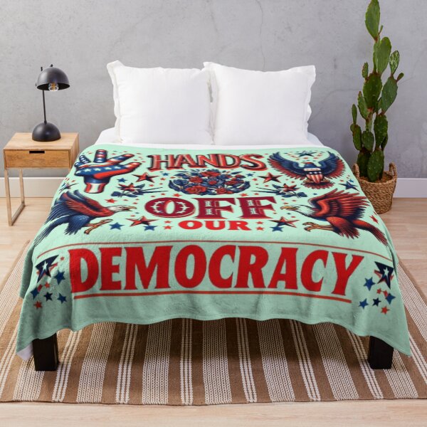 Item preview, Hands off our democracy designed and sold by JaroDesign2023.