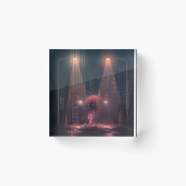 Item preview, Midnight Rain Walk: Lovers under the Streetlights designed and sold by jjaejji.
