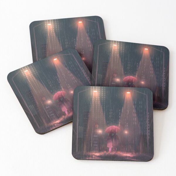Item preview, Midnight Rain Walk: Lovers under the Streetlights designed and sold by jjaejji.