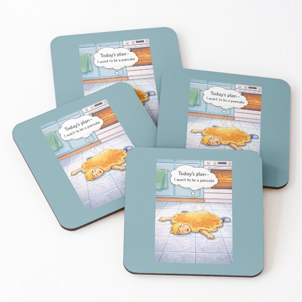 Item preview, Today's plan - I want to be a pancake designed and sold by Atelierby-Anita.