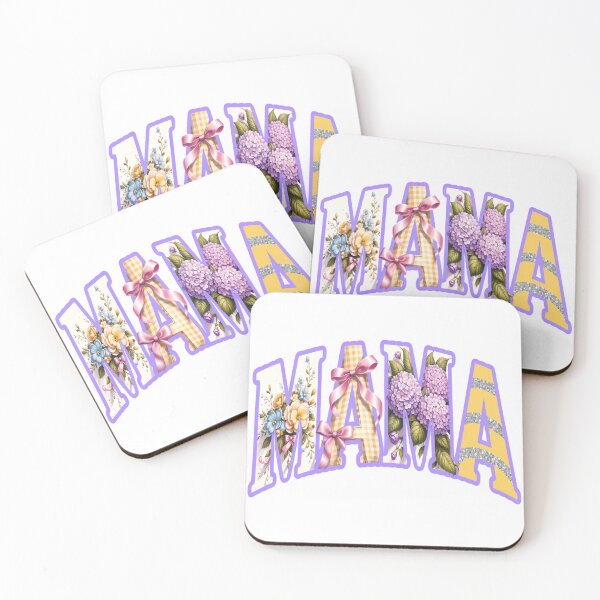 Item preview, Floral Mama Coquette Bow Aesthetic Purple Hydrangea Mother's Day designed and sold by pixelspaperslab.