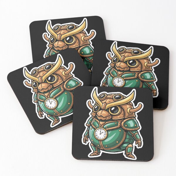 Item preview, Steampunk Watchmaker Scarab Emerald Armor designed and sold by PixelStudioBe.