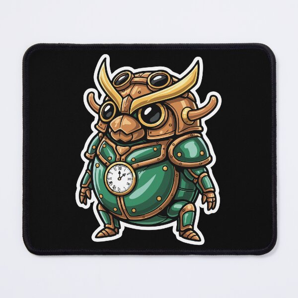 Item preview, Steampunk Watchmaker Scarab Emerald Armor designed and sold by PixelStudioBe.