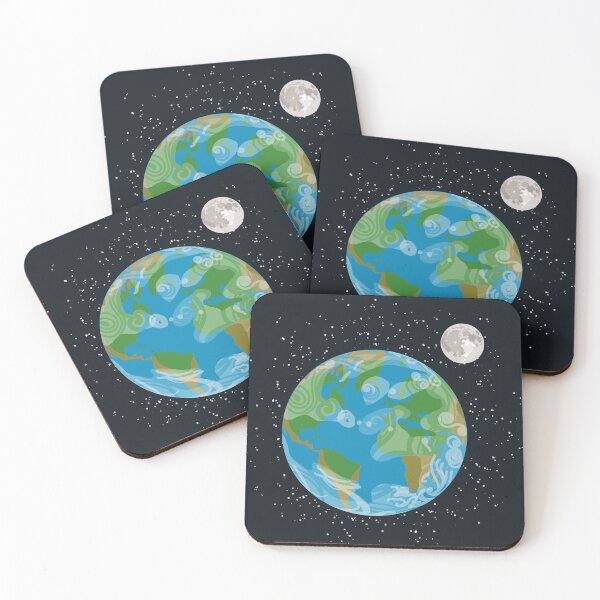 Item preview, Earth and Moon designed and sold by helengarvey.