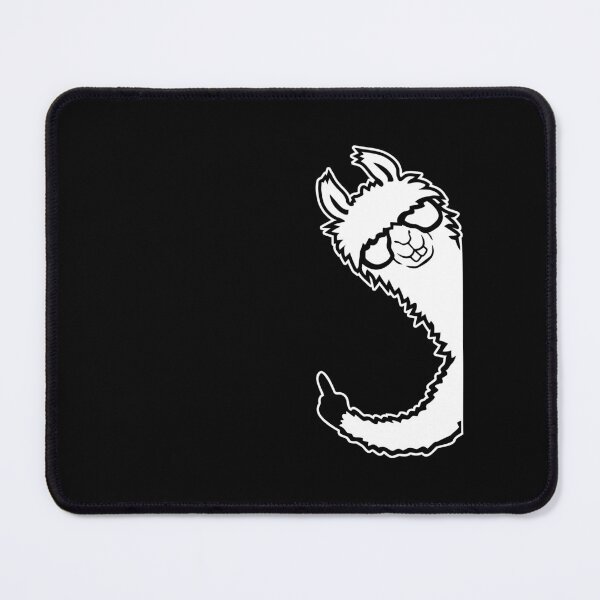 Item preview, Llama Hanging Smug Finger Pointing Nerdy Funny Animal designed and sold by shirt-o-mat.