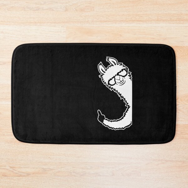 Item preview, Llama Hanging Smug Finger Pointing Nerdy Funny Animal designed and sold by shirt-o-mat.