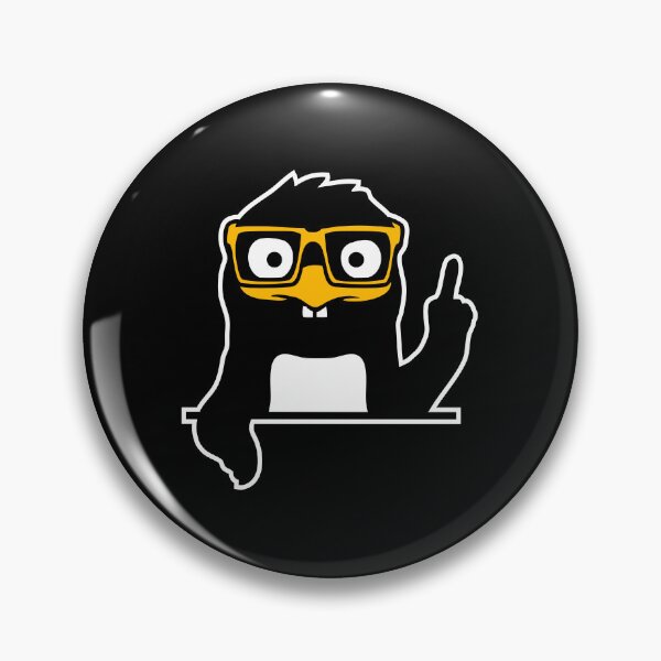 Item preview, Penguin Nerd Glasses Finger Pointing Smug Funny Animal designed and sold by shirt-o-mat.