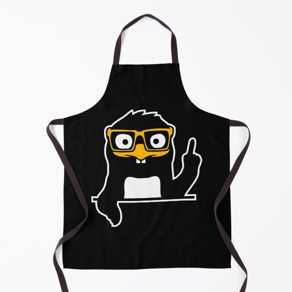 Item preview, Penguin Nerd Glasses Finger Pointing Smug Funny Animal designed and sold by shirt-o-mat.