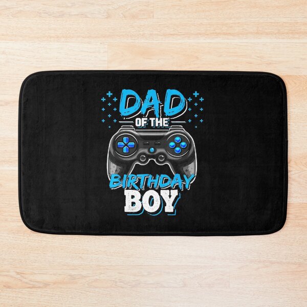 Item preview, Dad of the Birthday Boy Gamer Controller Blue Spark designed and sold by FGTV2021.