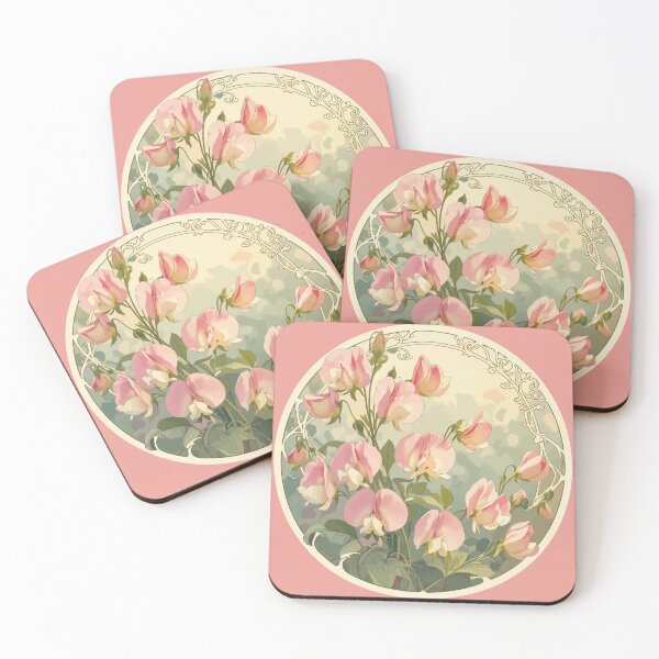 Item preview, Elegant Sweet Pea Birth Month Flower designed and sold by taiche.