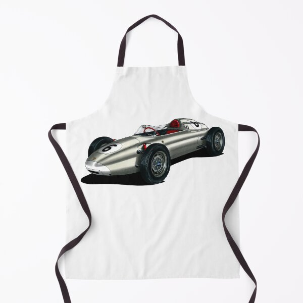 Item preview, Exclusive drawing legendary germany gray Gramd prix racing car 718 Monoposto with flat air cooled engine designed and sold by Cars23.