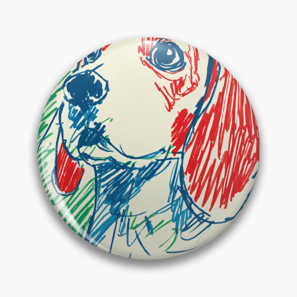 Item preview, Beagle Sketch with Vibrant Colors designed and sold by lautir.
