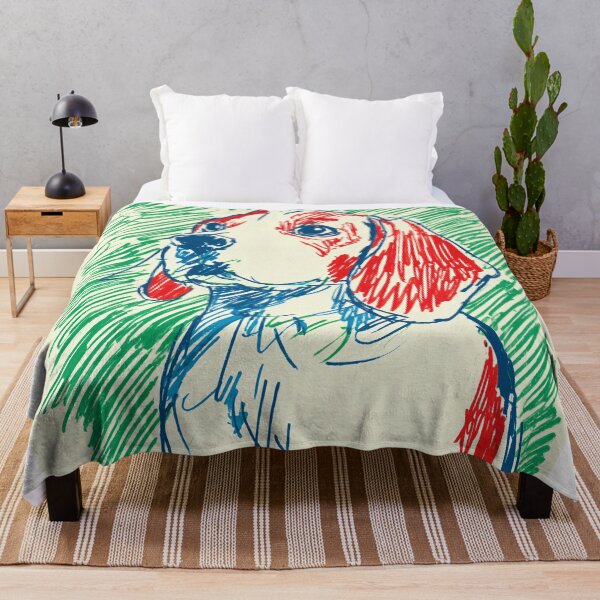 Item preview, Beagle Sketch with Vibrant Colors designed and sold by lautir.