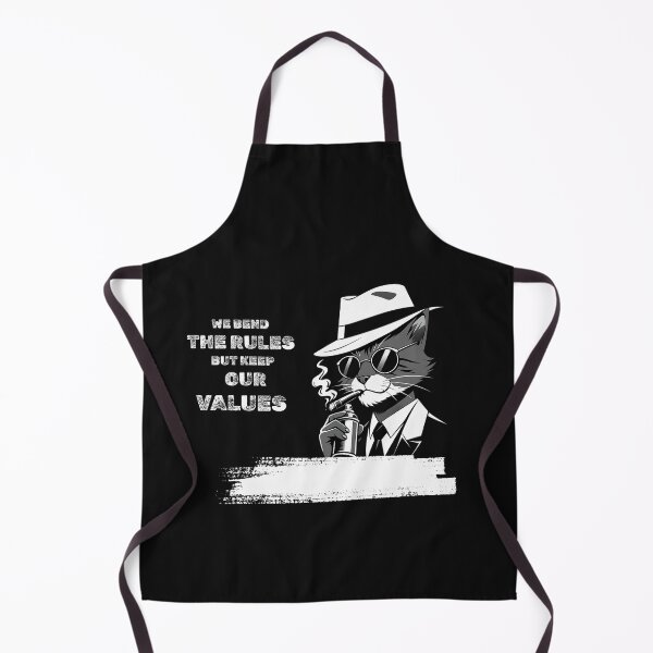 Item preview, Mafia Cat Values Quote Design designed and sold by zetlystore.