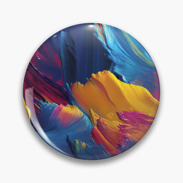 Item preview, Colors Waves Illustration Aesthetic Landscapes  designed and sold by ART ATTACK ZONE.