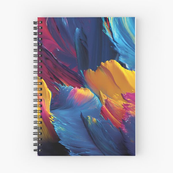 Item preview, Colors Waves Illustration Aesthetic Landscapes  designed and sold by ART ATTACK ZONE.