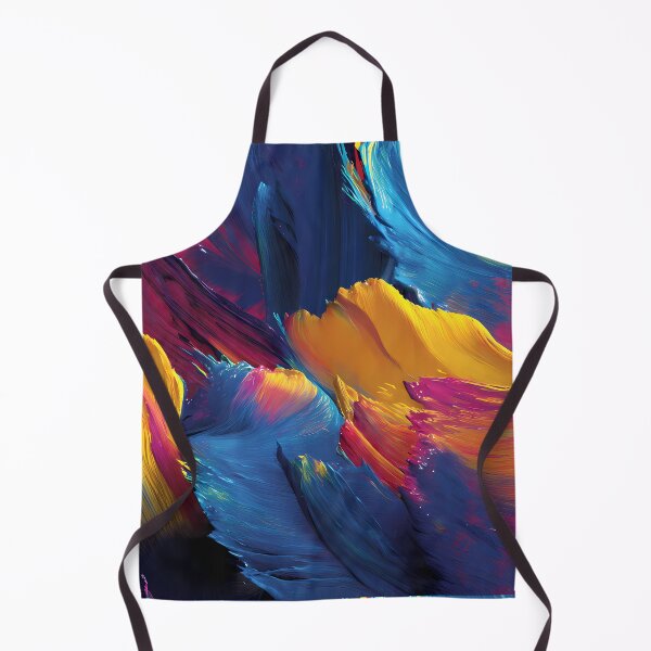 Item preview, Colors Waves Illustration Aesthetic Landscapes designed and sold by ART ATTACK ZONE.