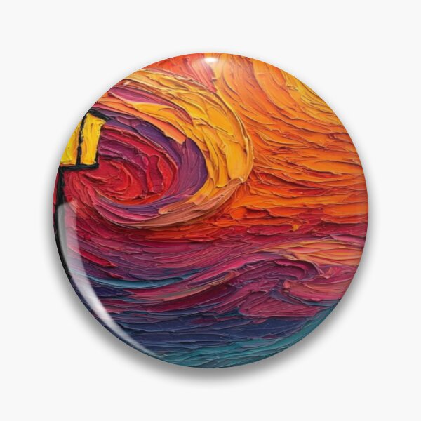 Item preview, Colorful drawing of a night's swirl  designed and sold by NivyasArtistry.