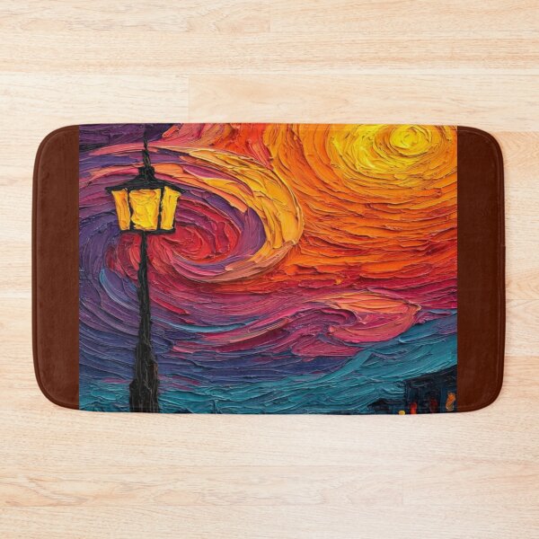 Item preview, Colorful drawing of a night's swirl  designed and sold by NivyasArtistry.