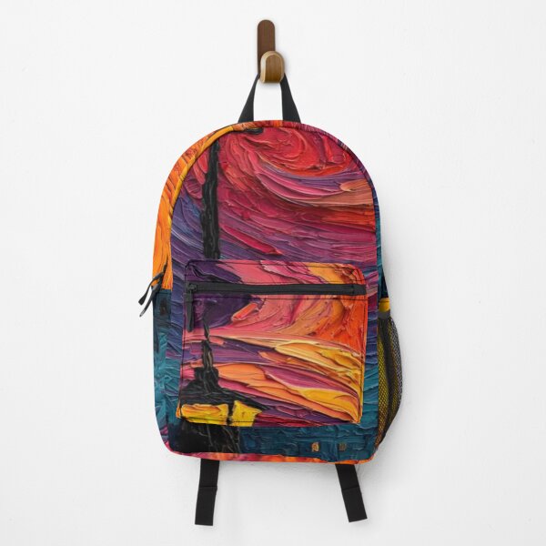 Item preview, Colorful drawing of a night's swirl designed and sold by NivyasArtistry.