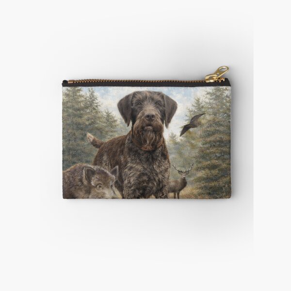 Item preview, TRUE HUNTER - German wirehaired pointer  designed and sold by TammyHunterArt.