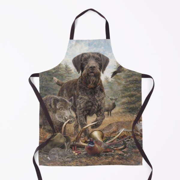Item preview, TRUE HUNTER - German wirehaired pointer  designed and sold by TammyHunterArt.